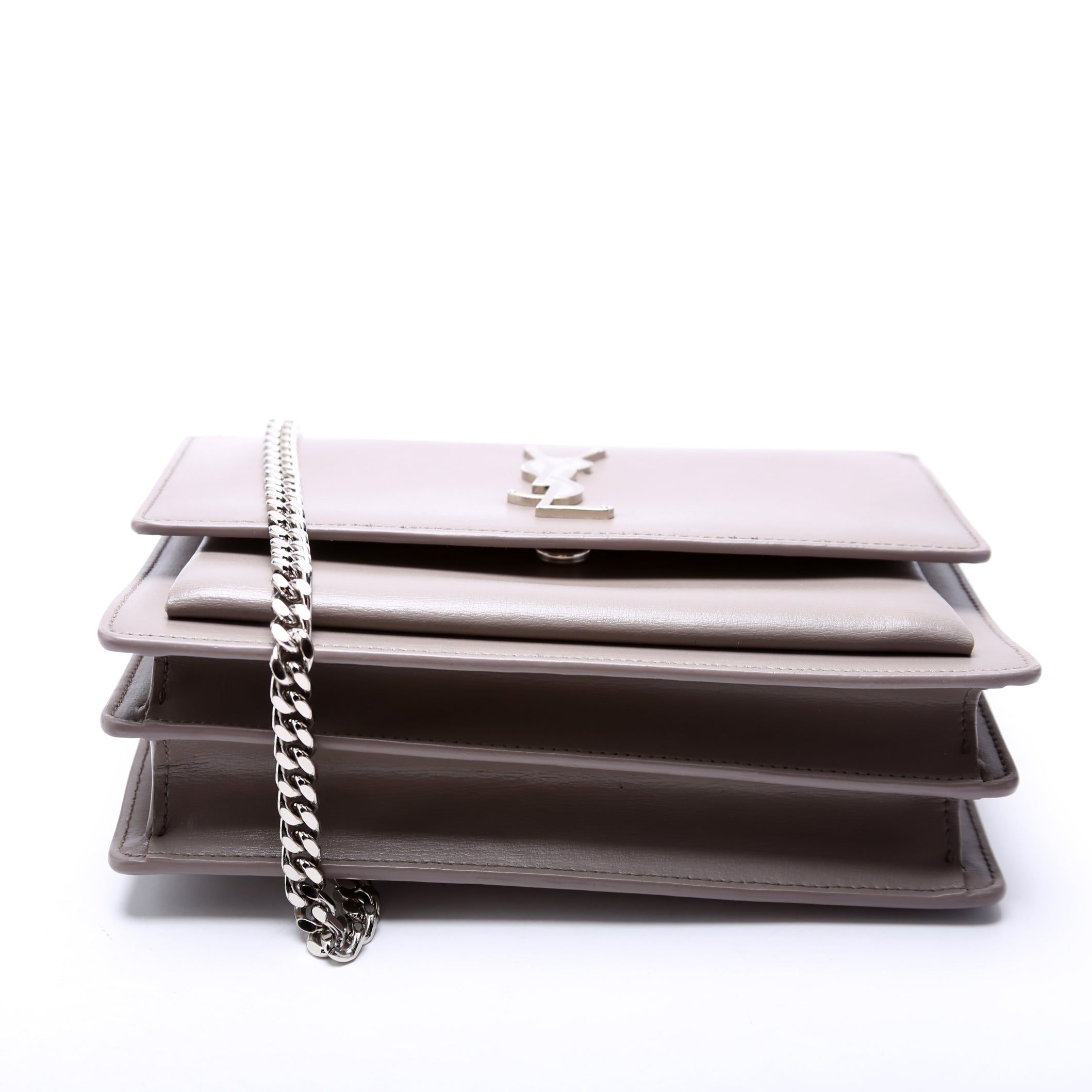 Sunset Medium Smooth Leather Grey