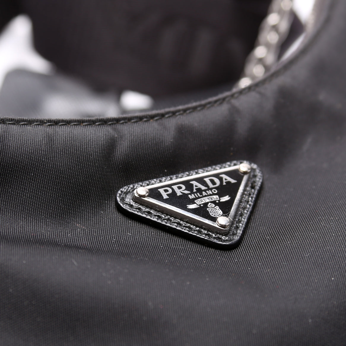 Nylon Re-Edition 2005 Shoulder Bag Black