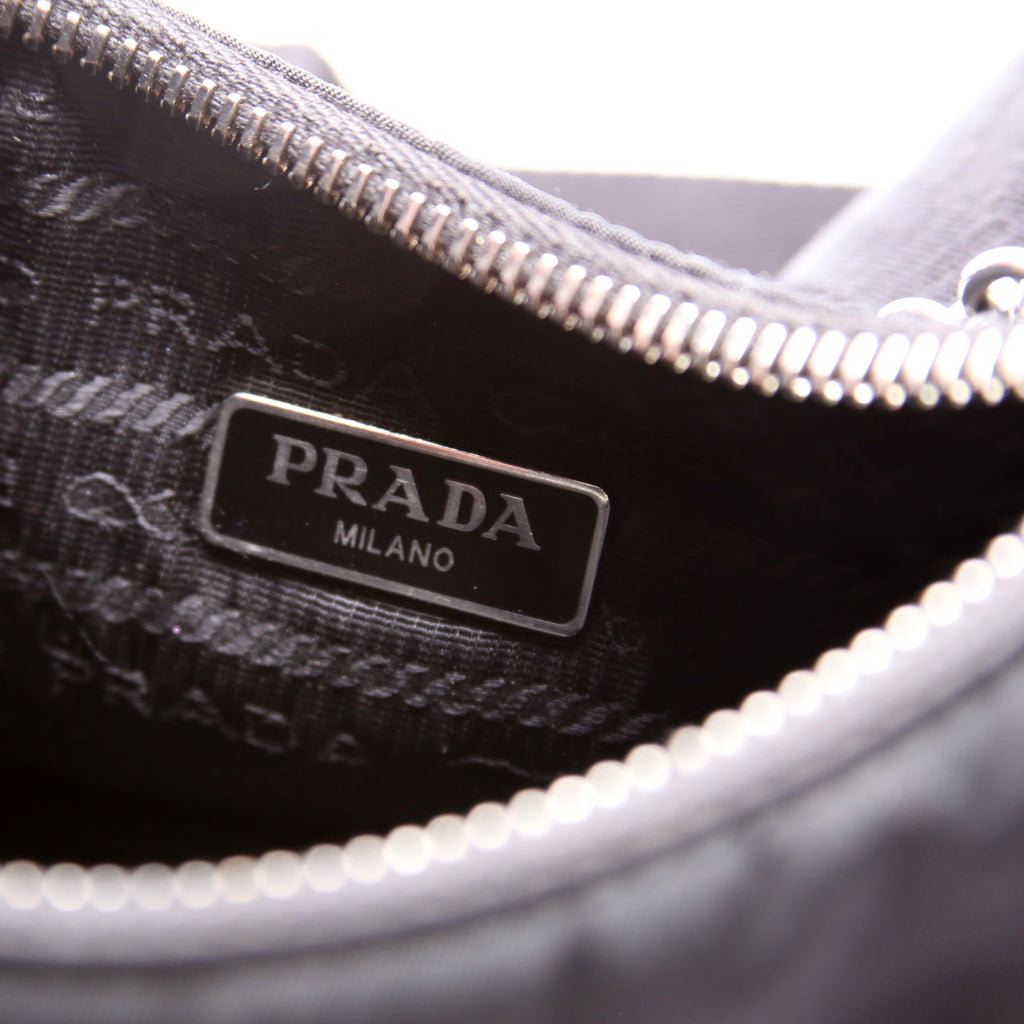 Nylon Re-Edition 2005 Shoulder Bag Black