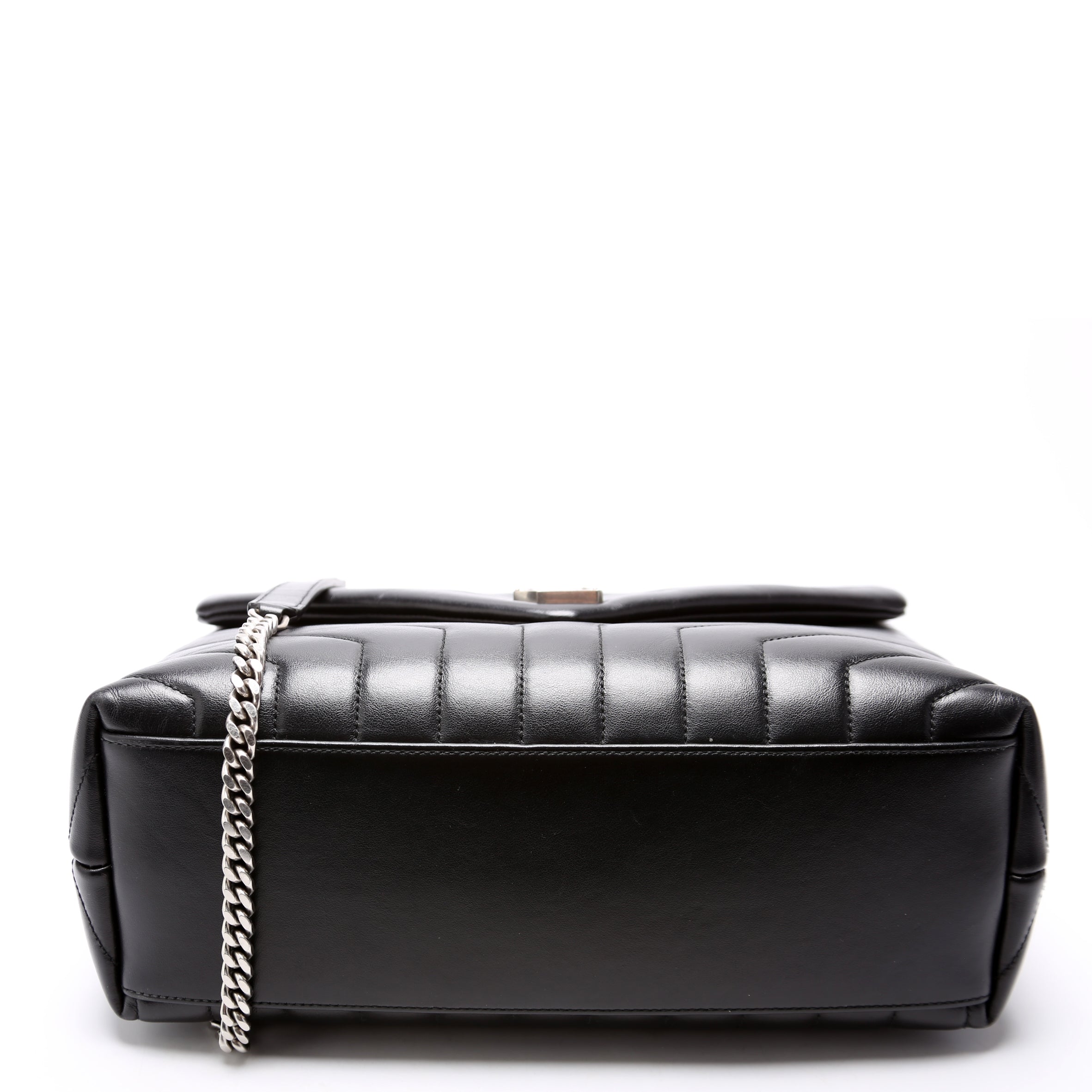 Loulou Medium Quilted Black