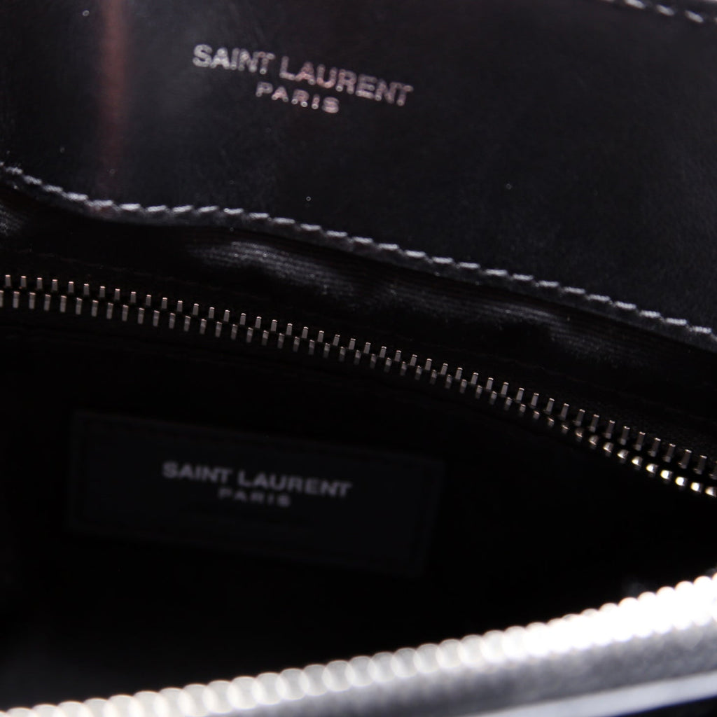 Loulou Medium Quilted Black