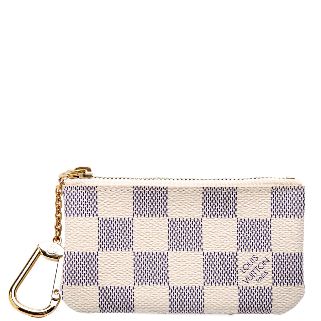 Pochette Cles Damier Azur