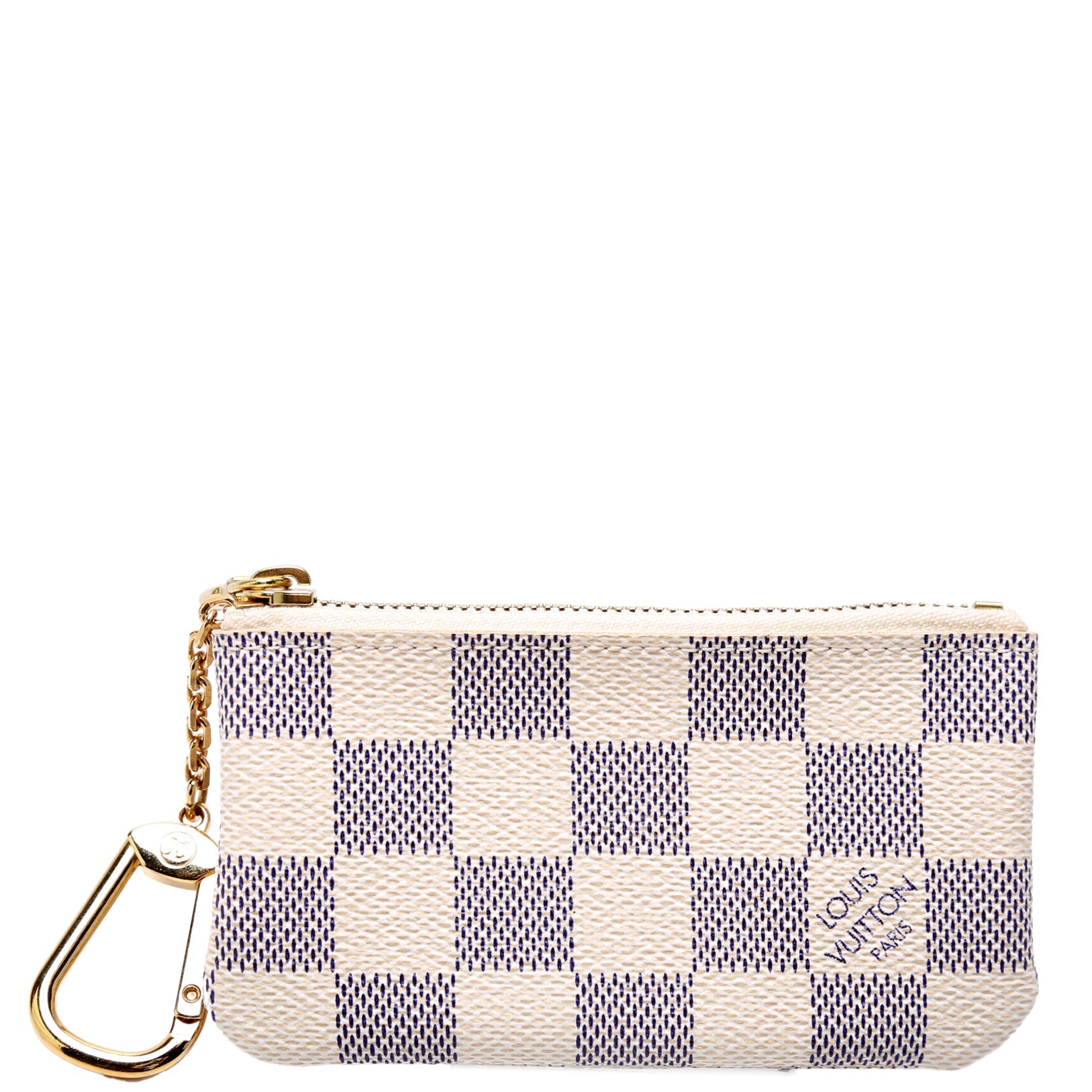 Pochette Cles Damier Azur