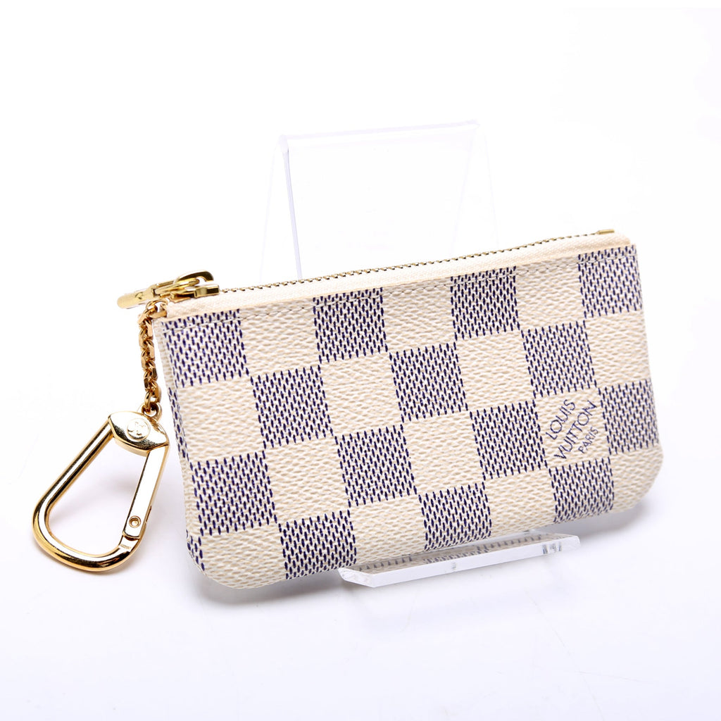Pochette Cles Damier Azur