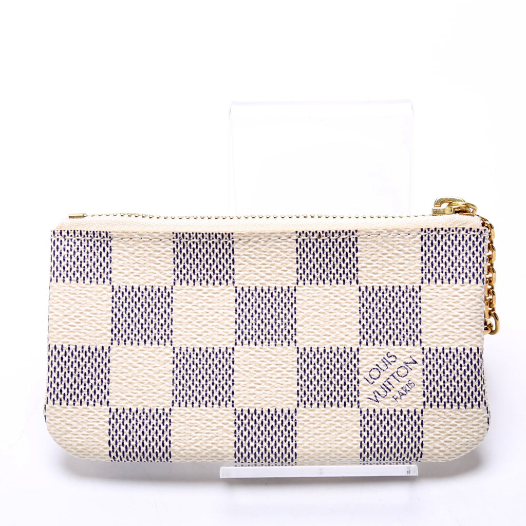 Pochette Cles Damier Azur