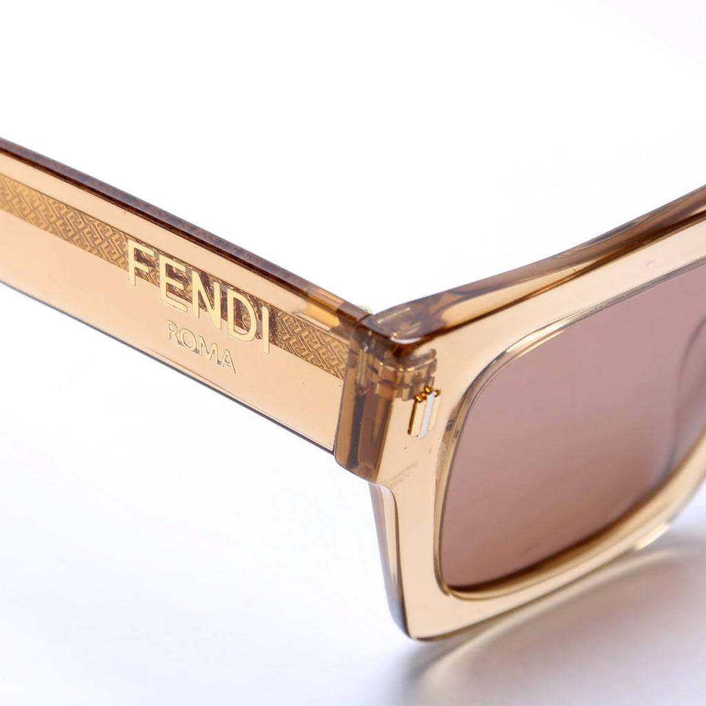 FE40101i Square Sunglasses Gold