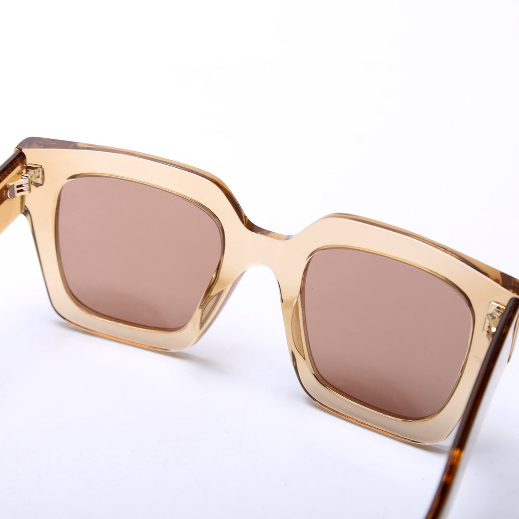 FE40101i Square Sunglasses Gold