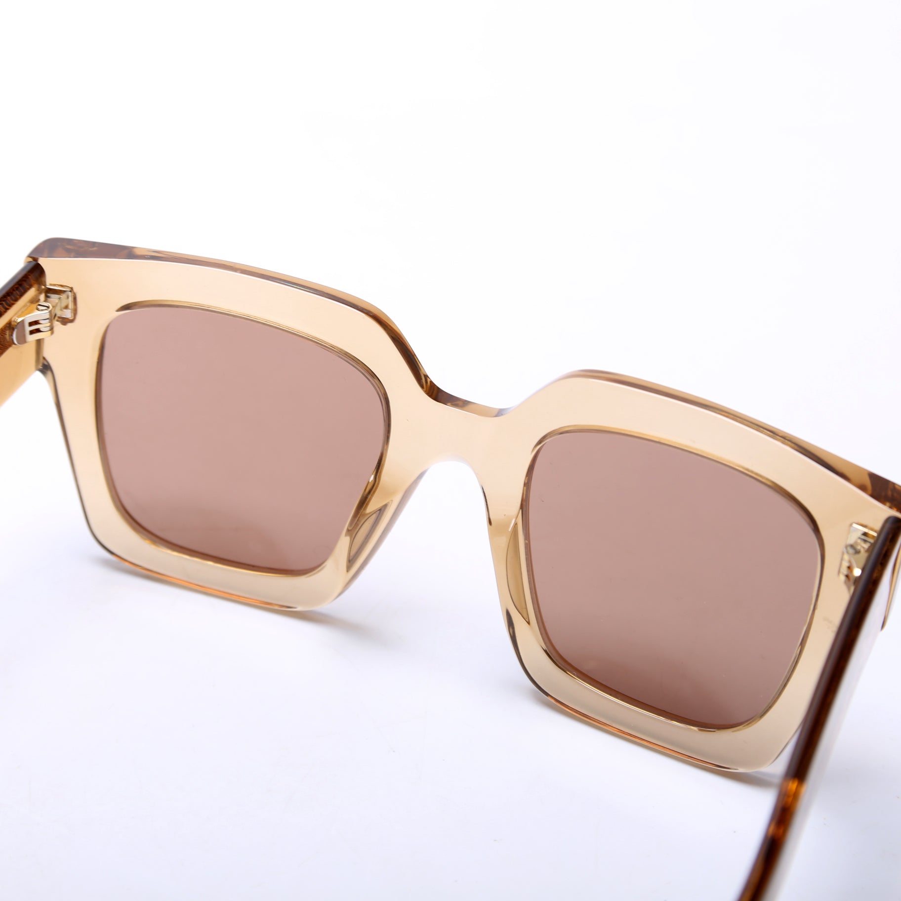 FE40101i Square Sunglasses Gold