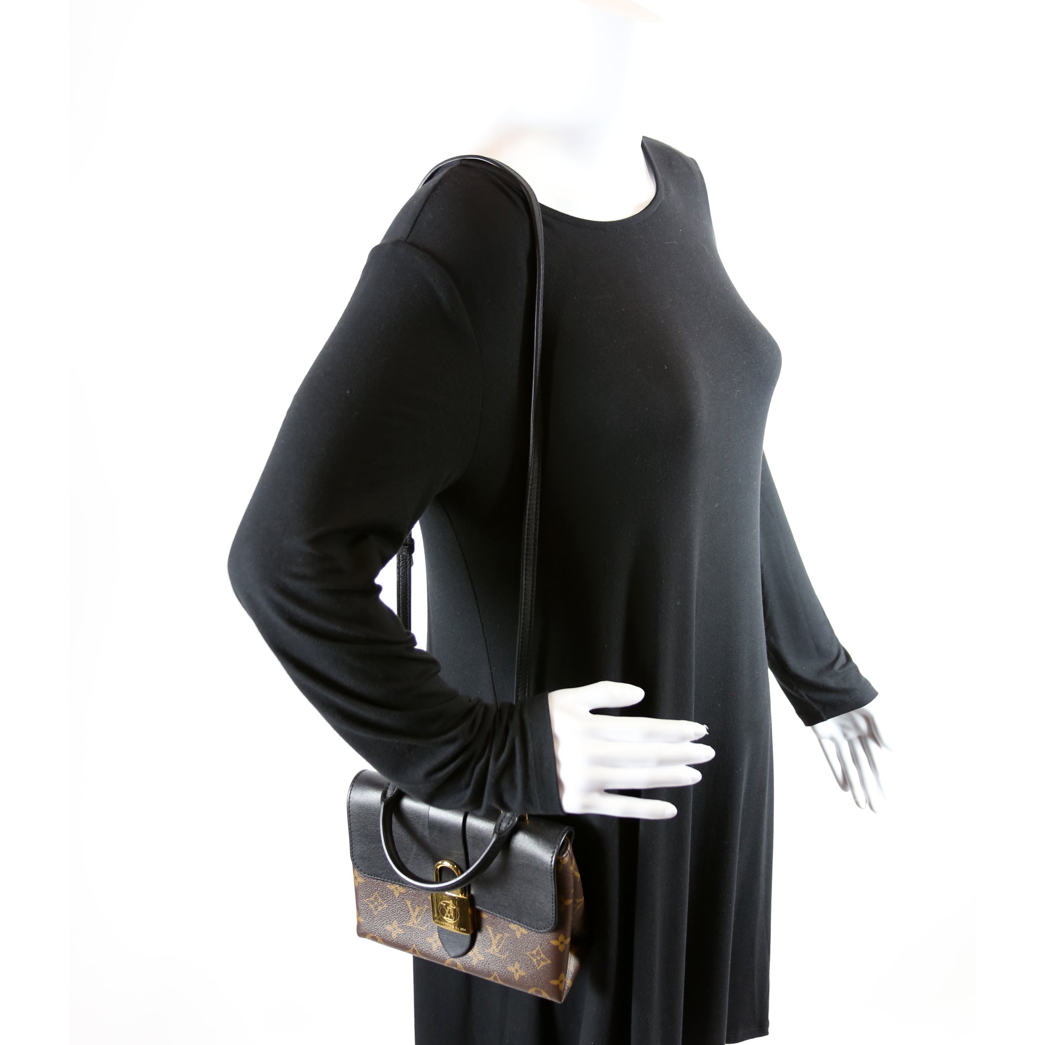 Locky BB Monogram Black