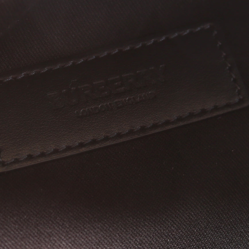 Cason Charcoal Checkered Belt Bag Black