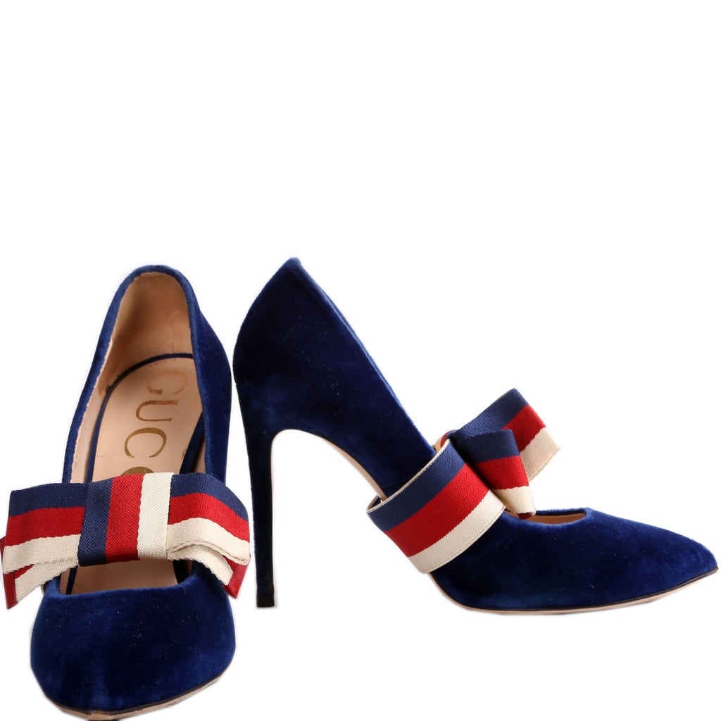 Scamosiato Web Bow Heels Size 39.5