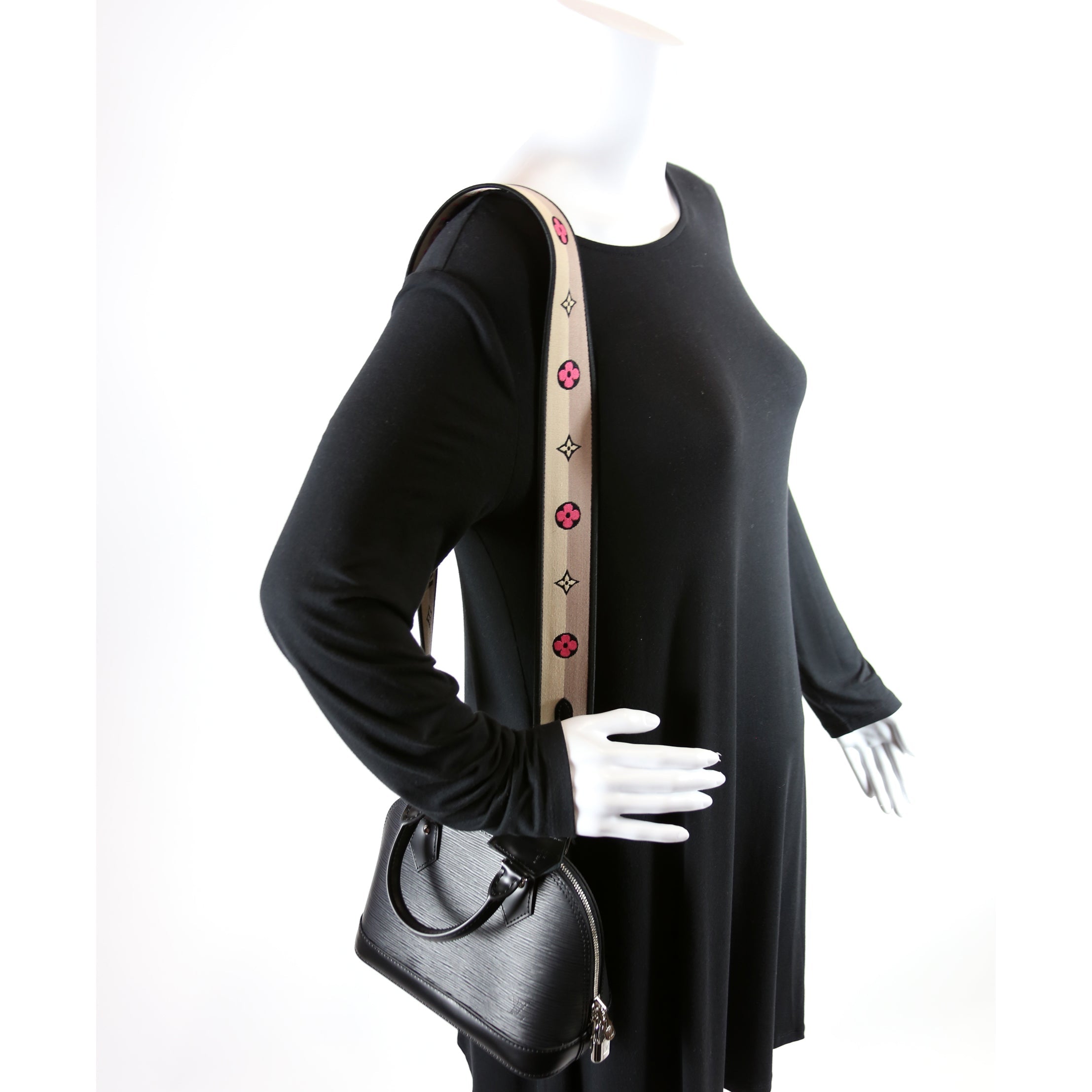 Alma BB Epi With Strap Black