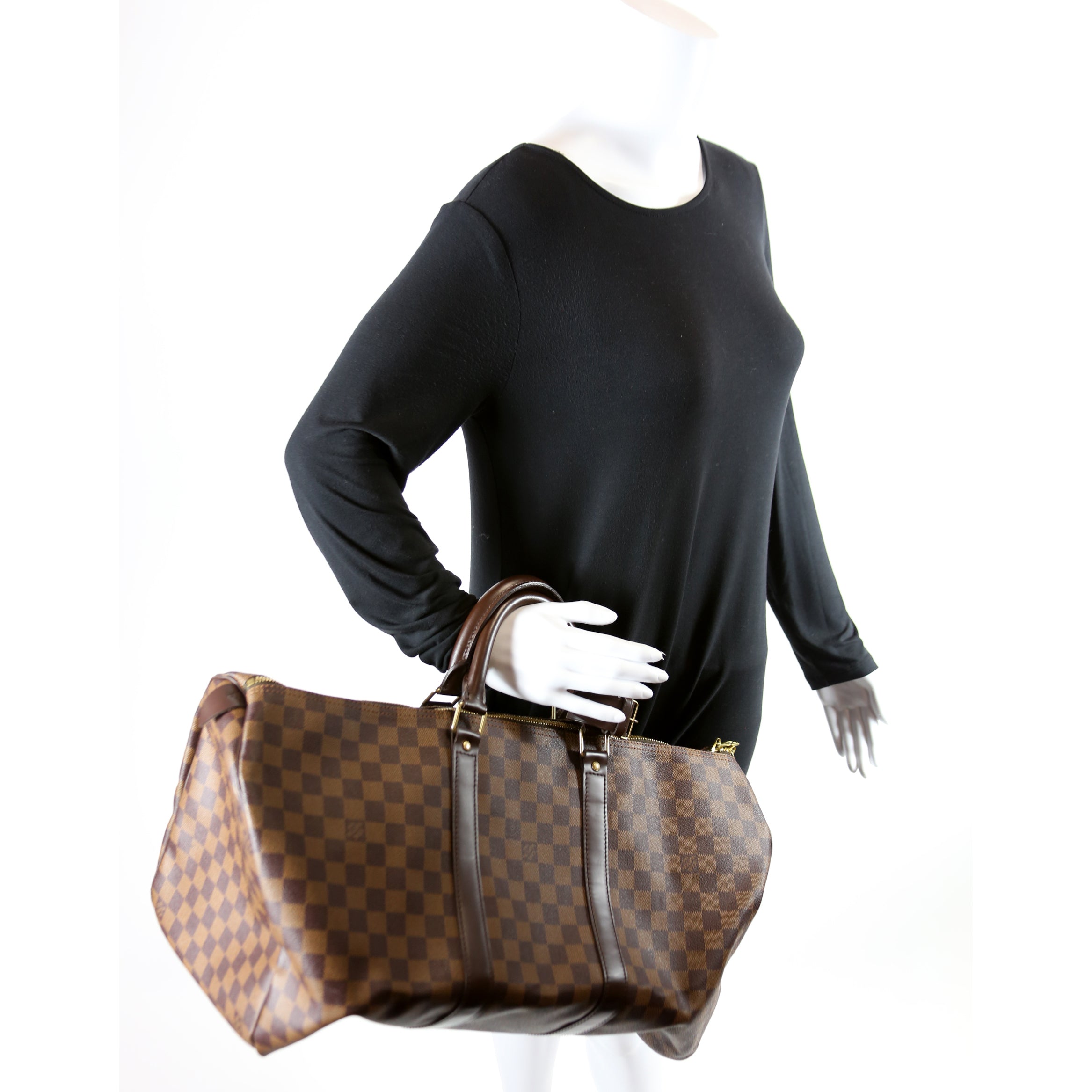 Keepall 50 Damier Ebene
