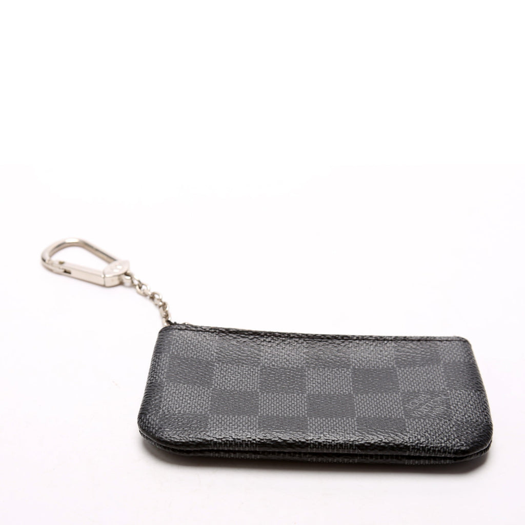 Pochette Cles Damier Graphite