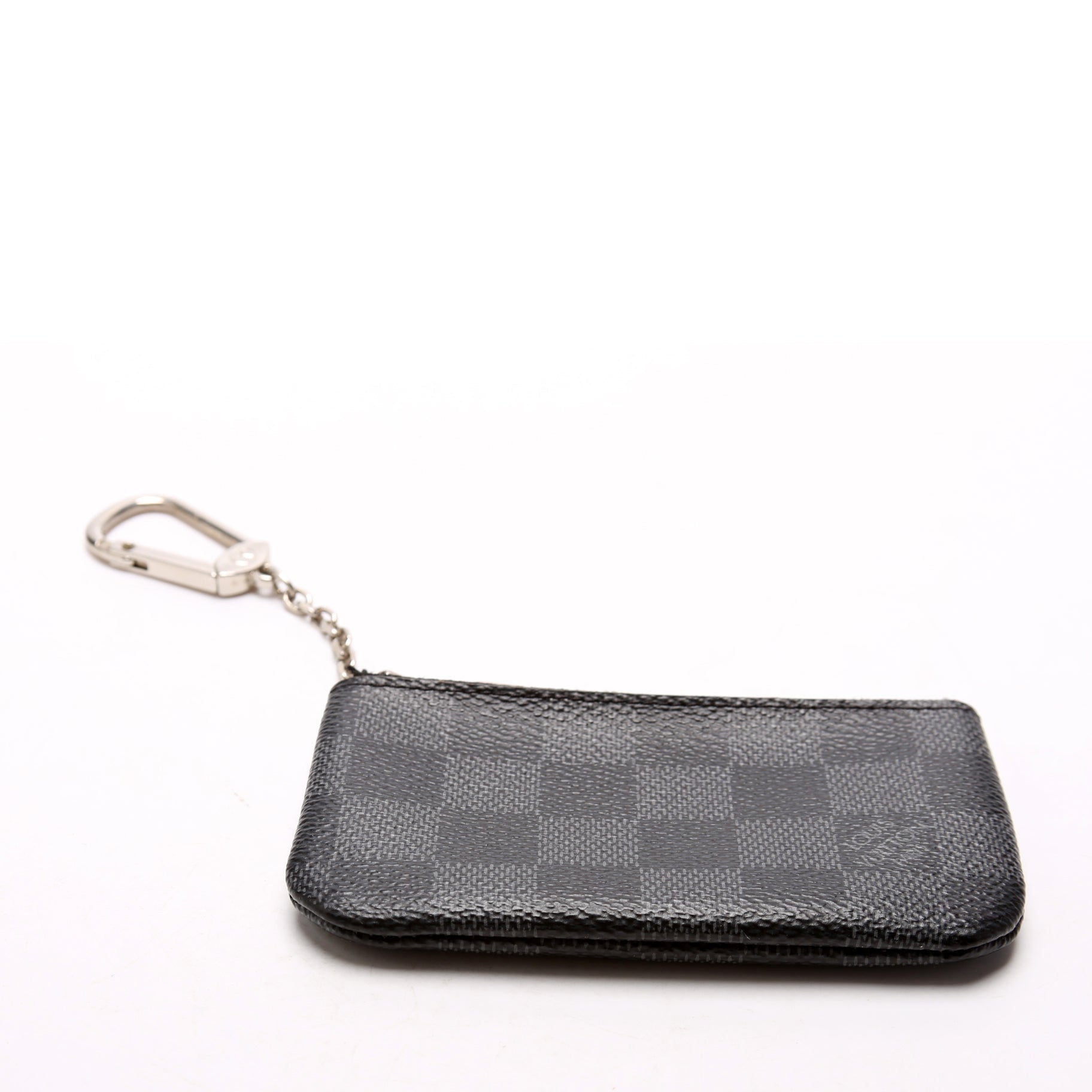Pochette Cles Damier Graphite