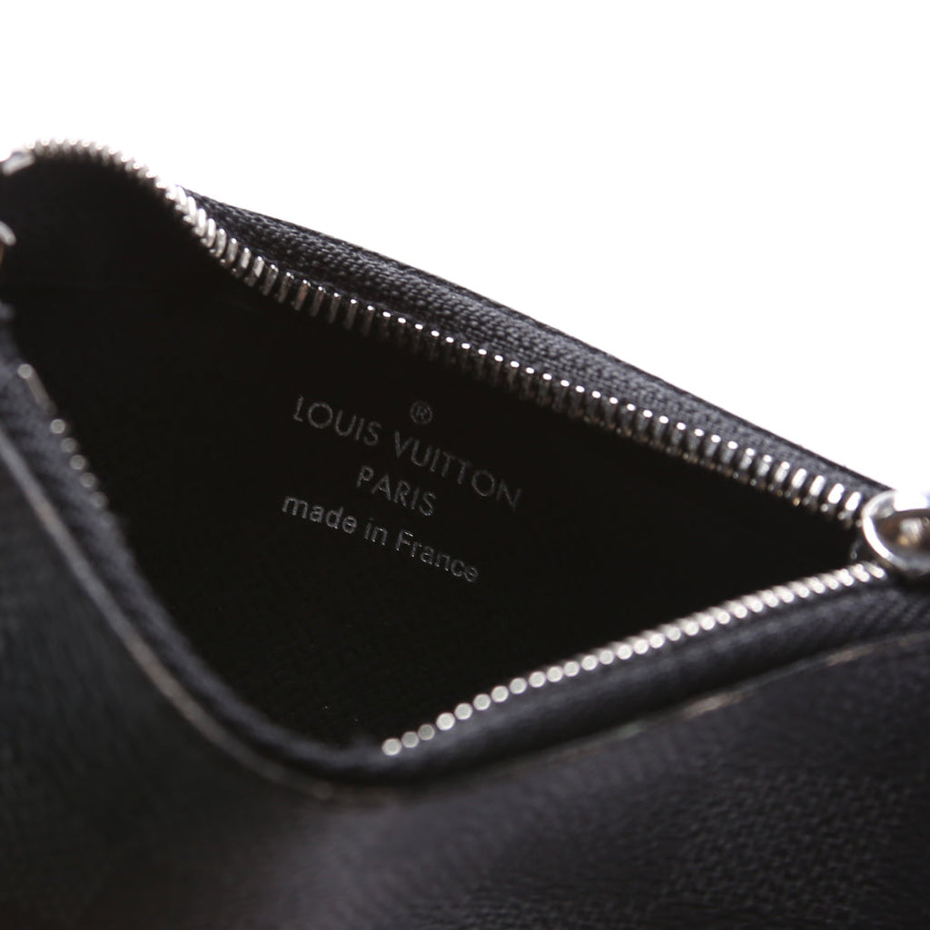 Pochette Cles Damier Graphite