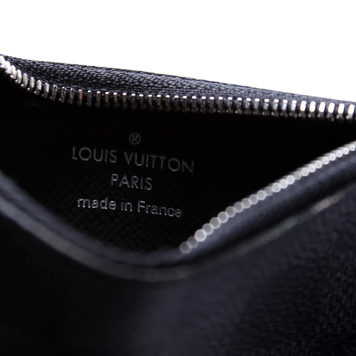 Pochette Cles Damier Graphite