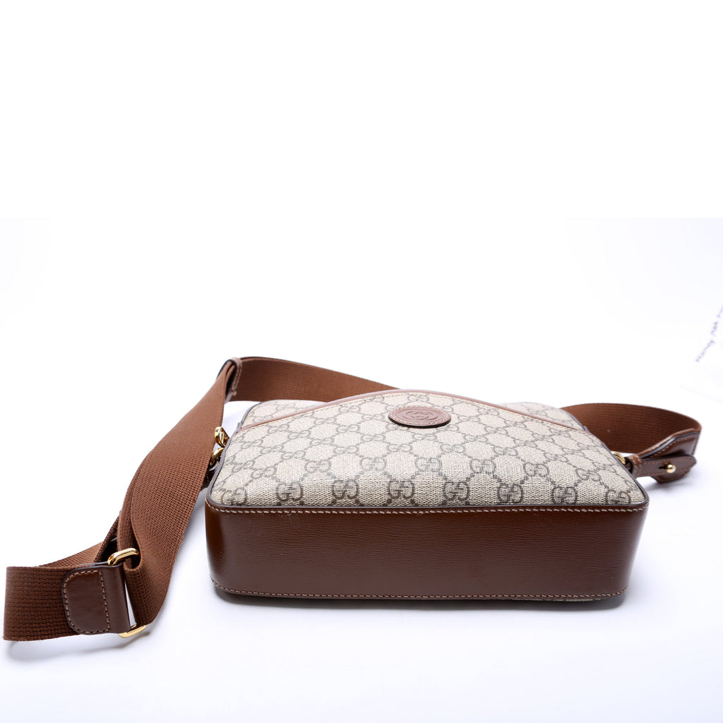 675891 Interlocking GG Messenger Brown