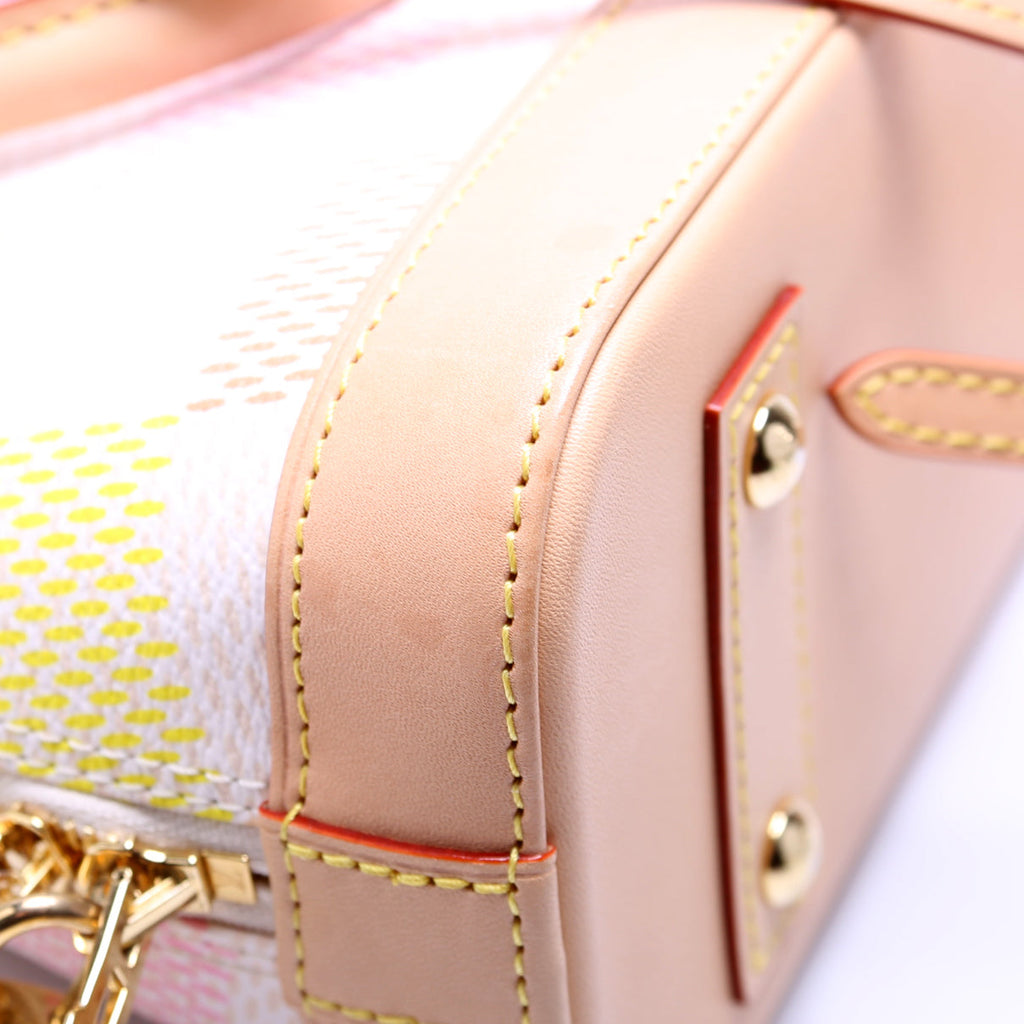 Alma BB Giant Damier Peach