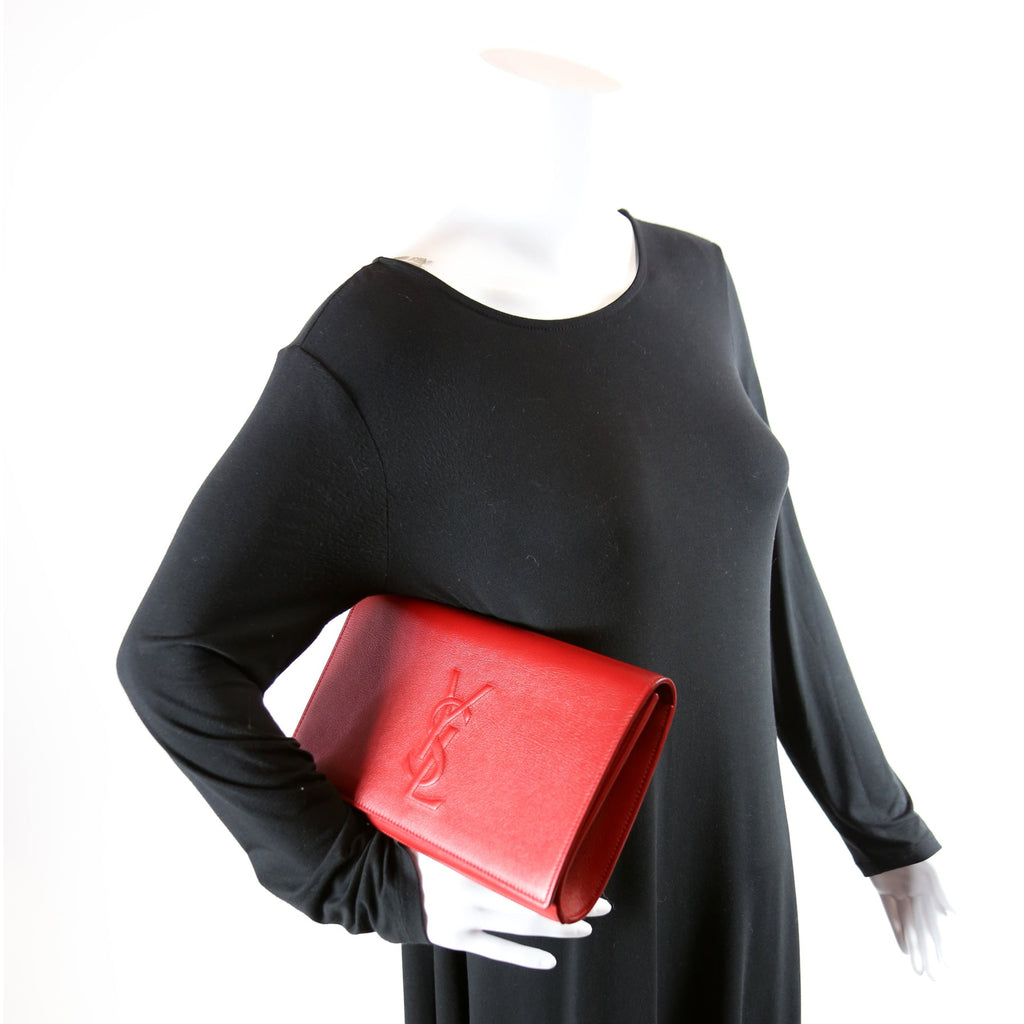 Belle De Jour Clutch Red