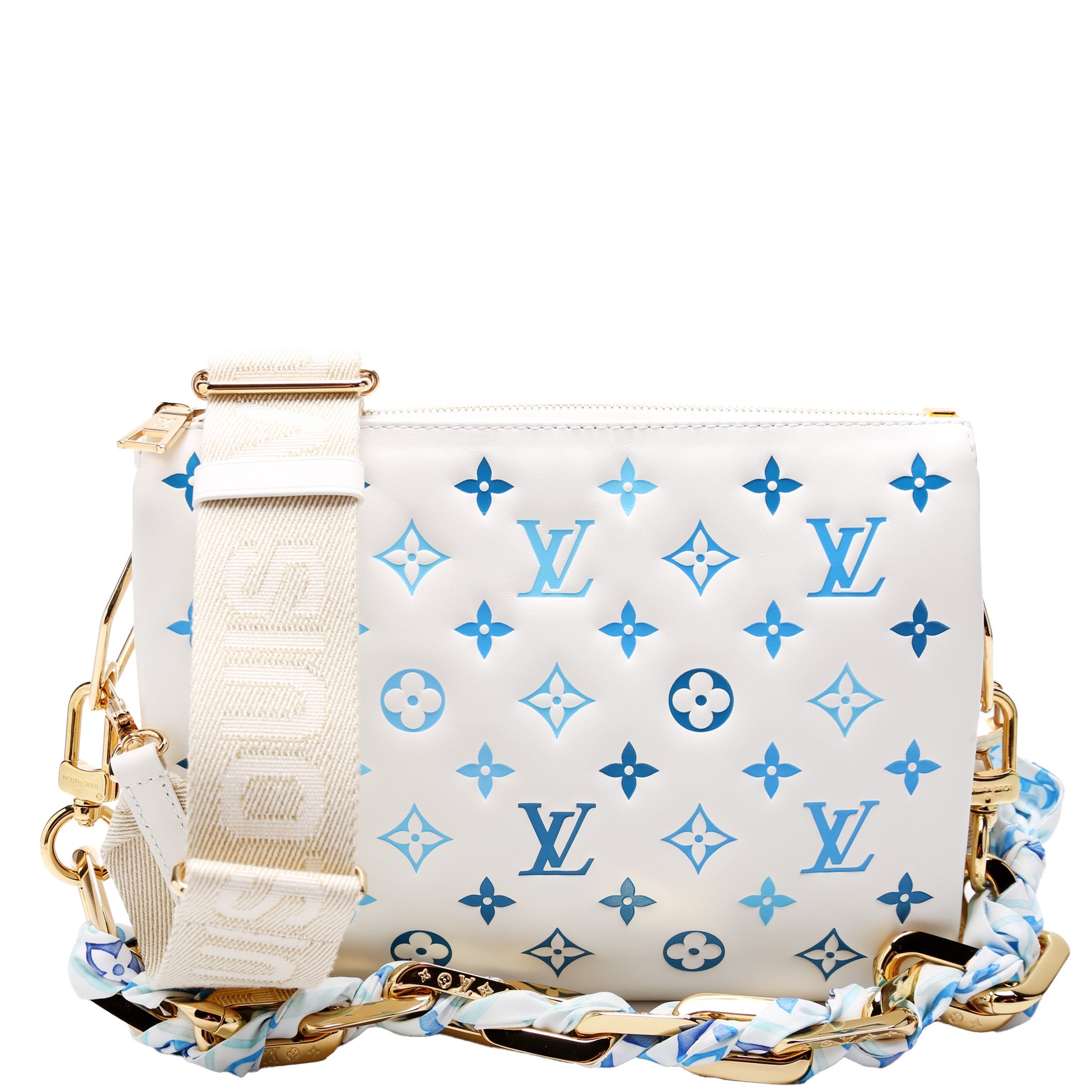 Coussin PM NV By The Pool White/Blue