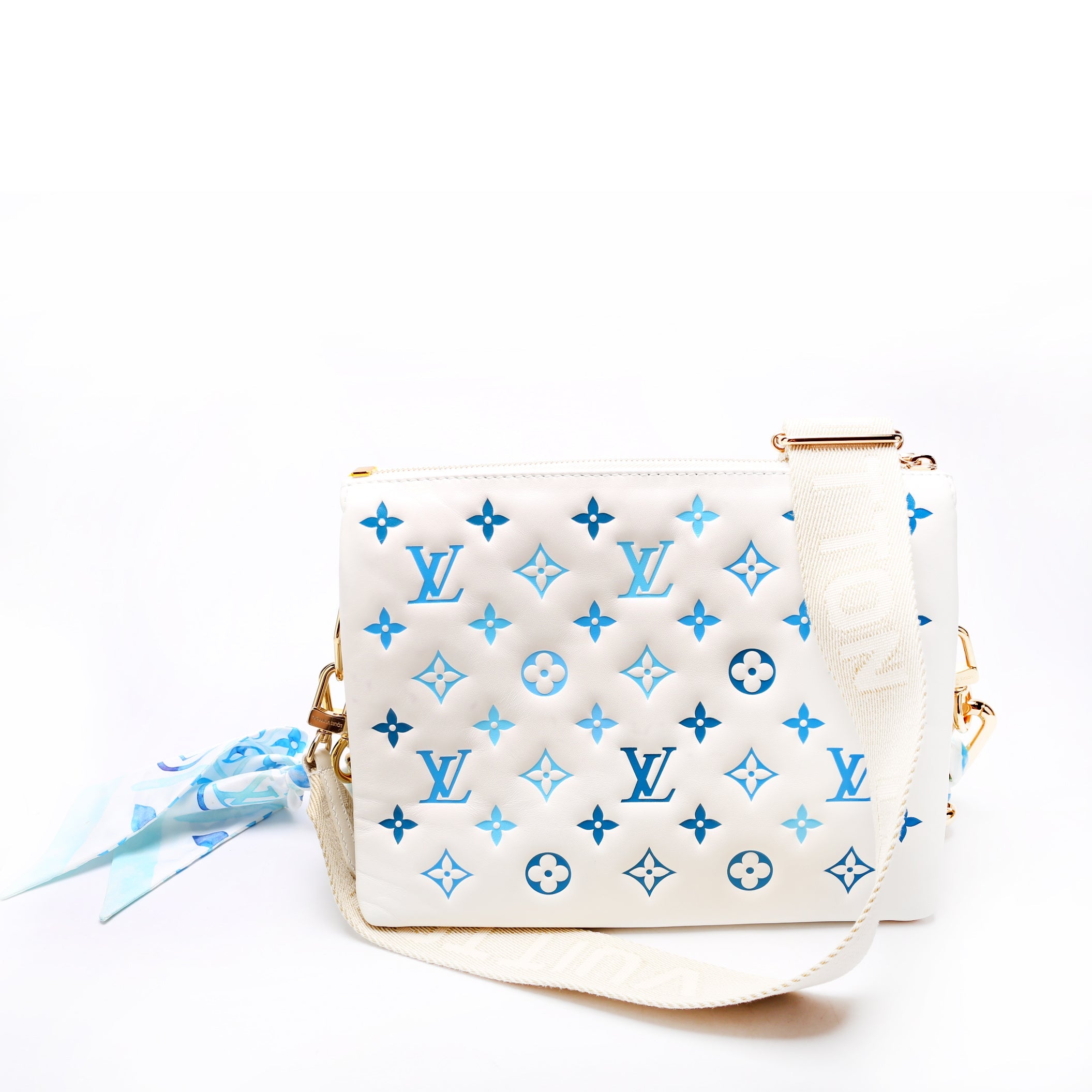 Coussin PM NV By The Pool White/Blue