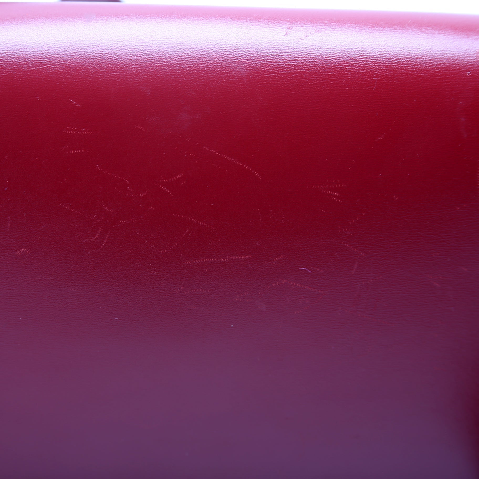Calfskin Le Carre Satchel Red