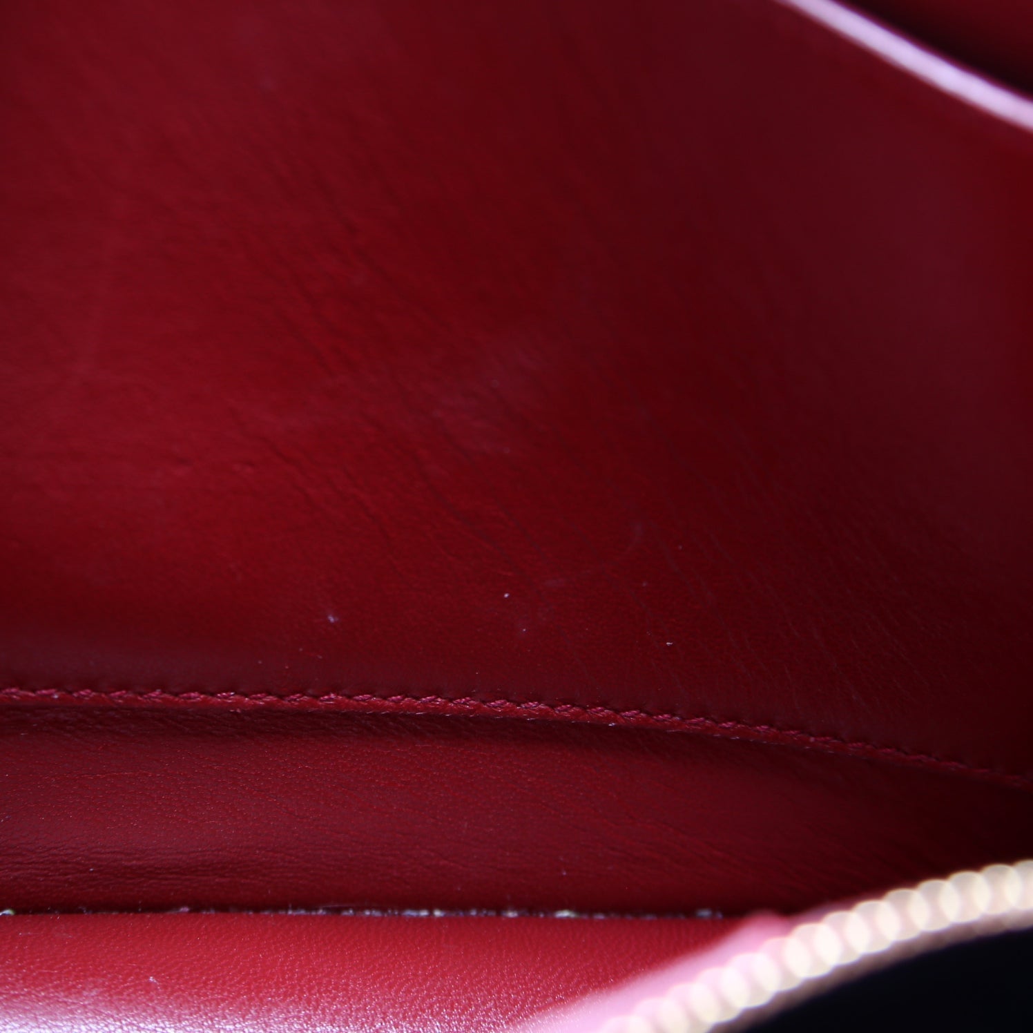 Calfskin Le Carre Satchel Red