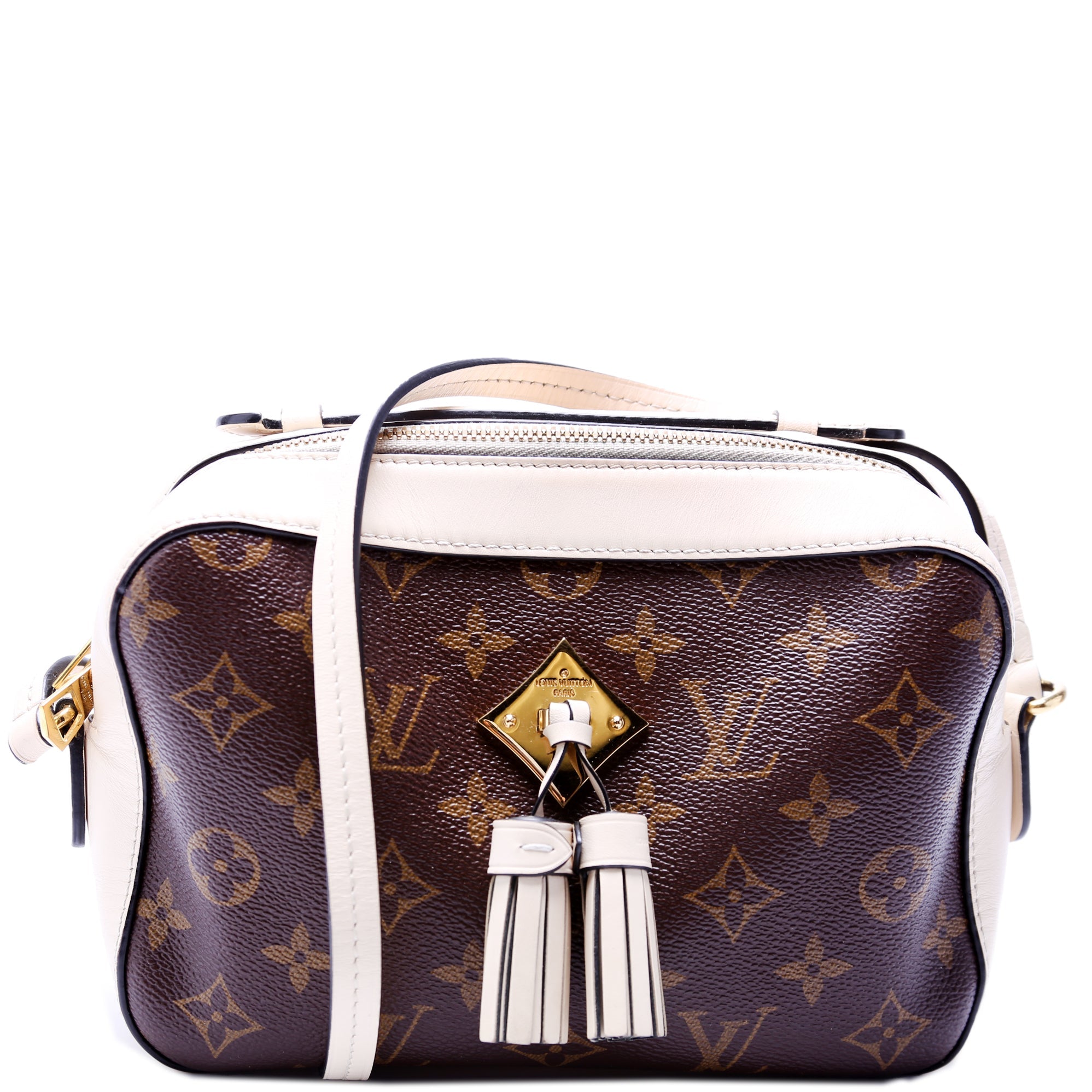 Saintonge Monogram White