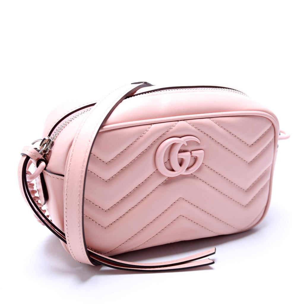 634936 Marmont Aria Mini Camera Bag Pink
