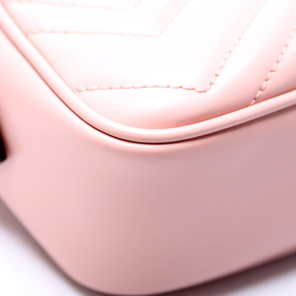 634936 Marmont Aria Mini Camera Bag Pink