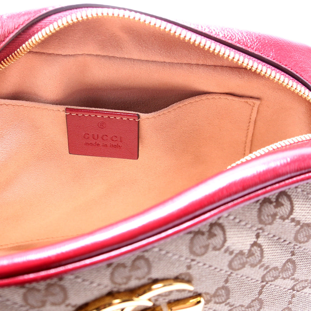 447632 Marmont Sall Canvas Camera Bag Red