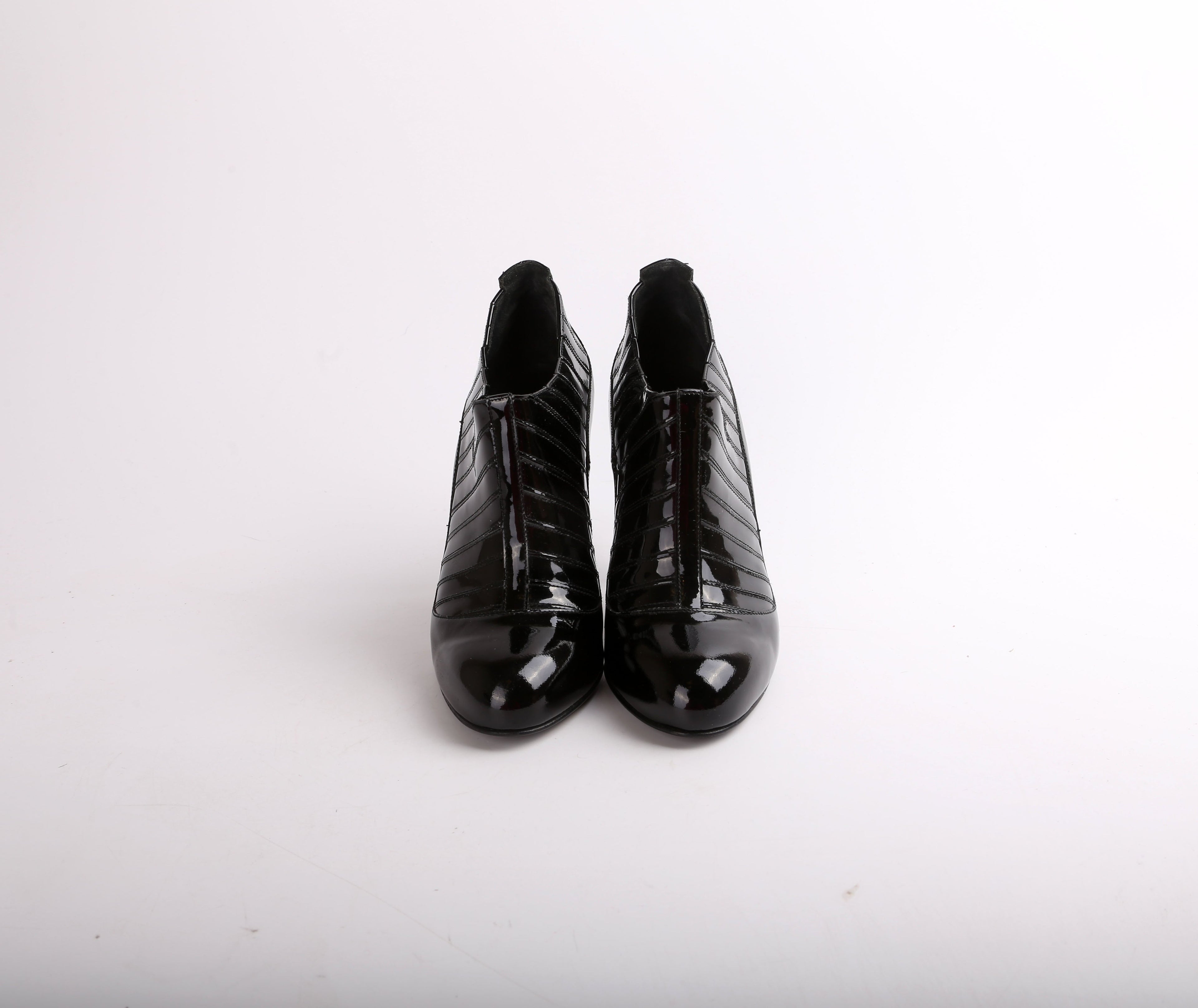 PNY Patent Leather Booties Size 38.5