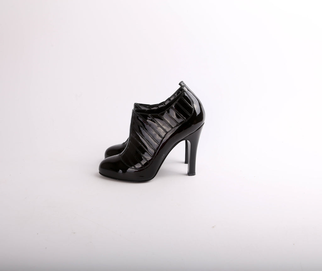 PNY Patent Leather Booties Size 38.5