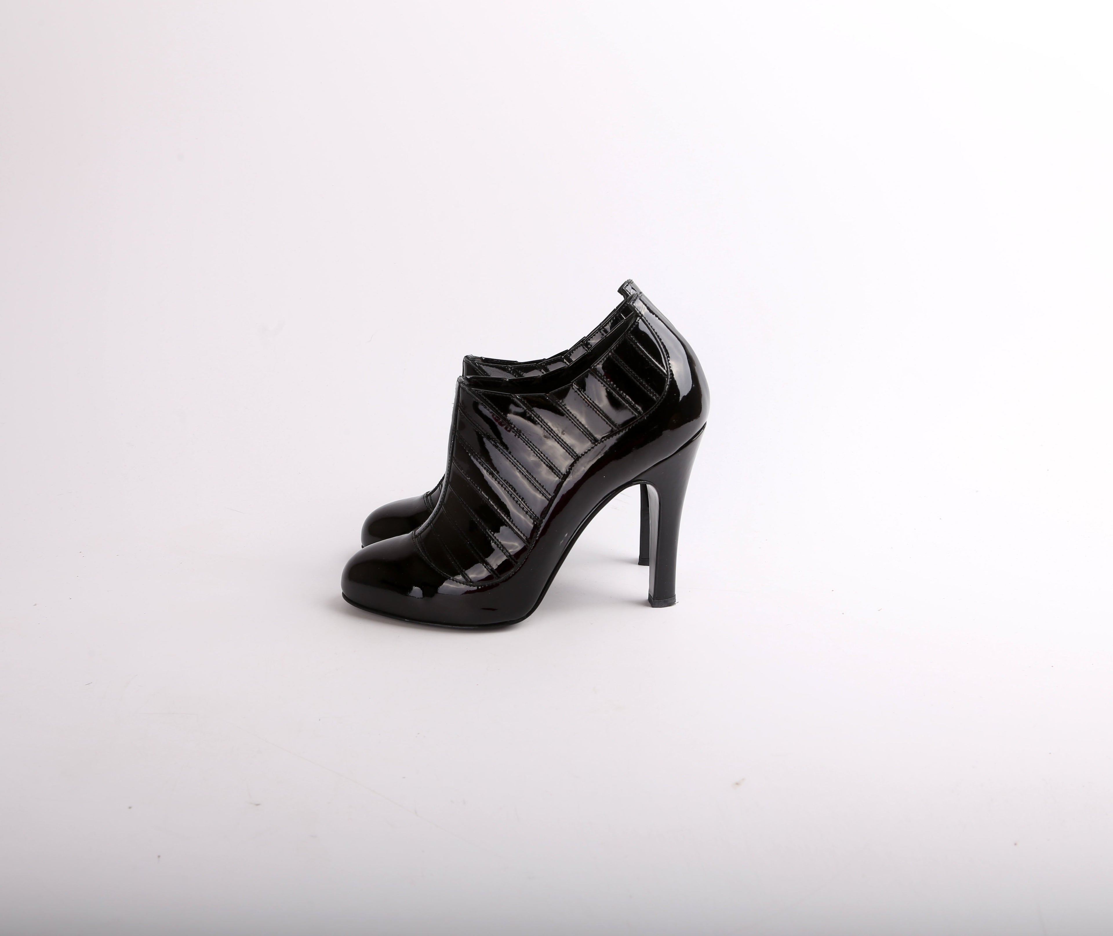 PNY Patent Leather Booties Size 38.5