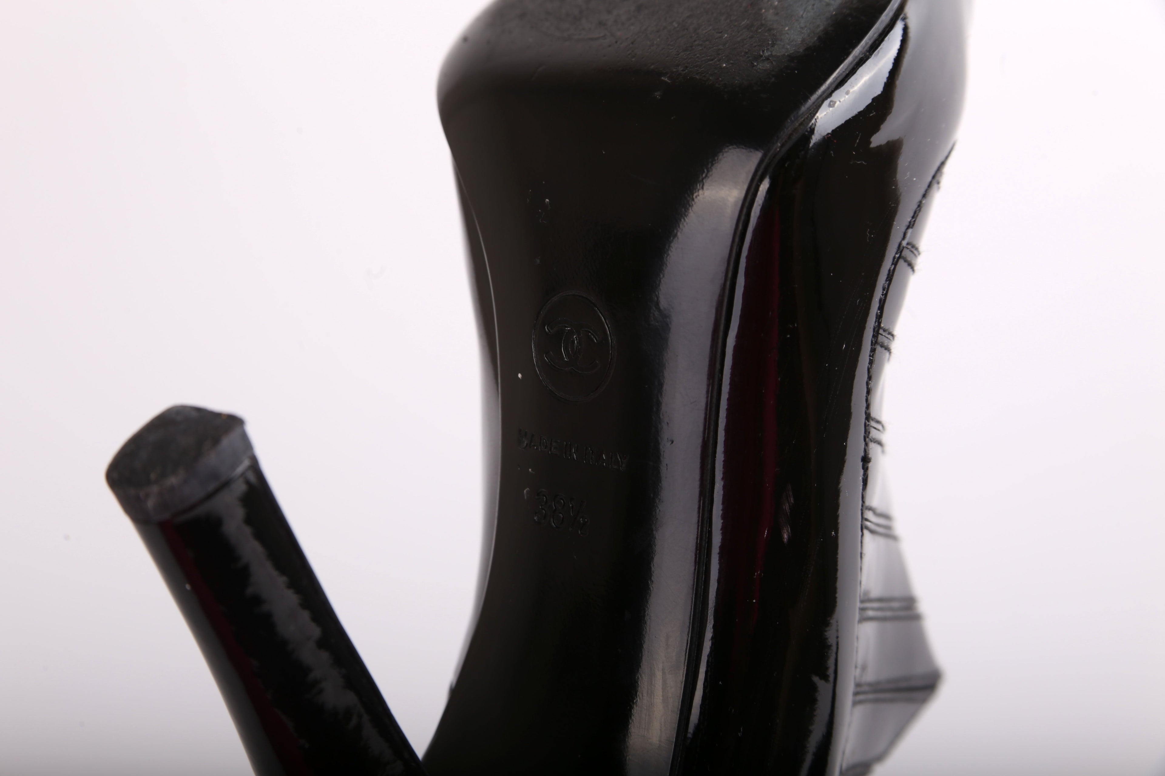 PNY Patent Leather Booties Size 38.5