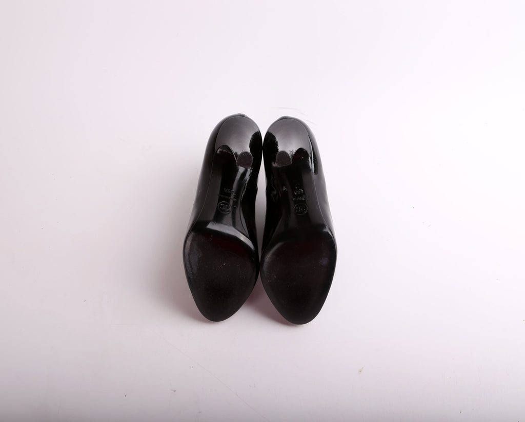 PNY Patent Leather Booties Size 38.5