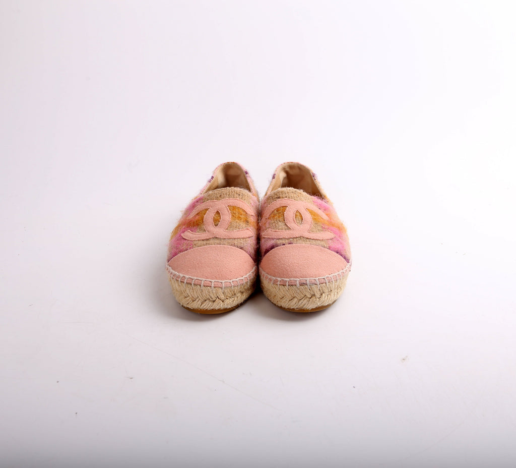 Tweed CC Espadrilles Size 36