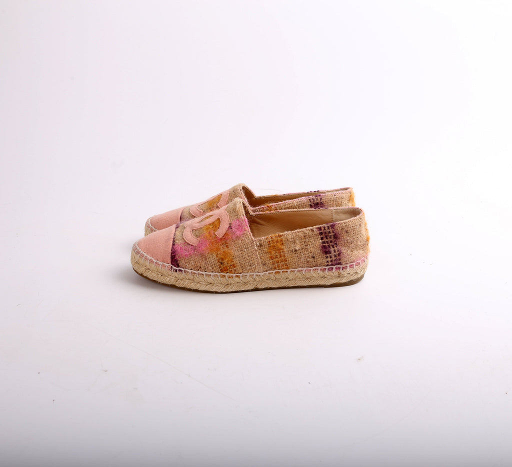 Tweed CC Espadrilles Size 36