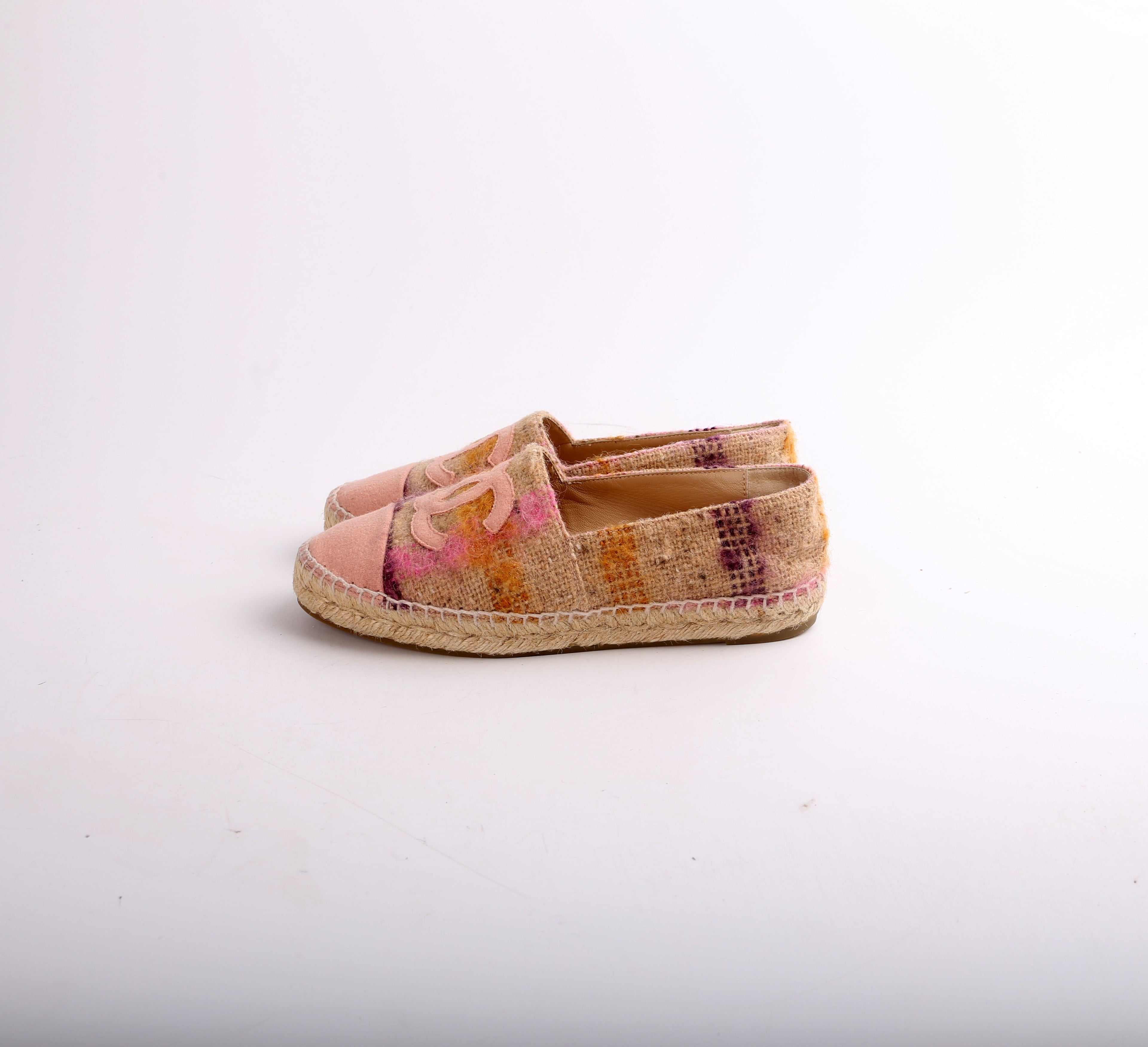 Tweed CC Espadrilles Size 36