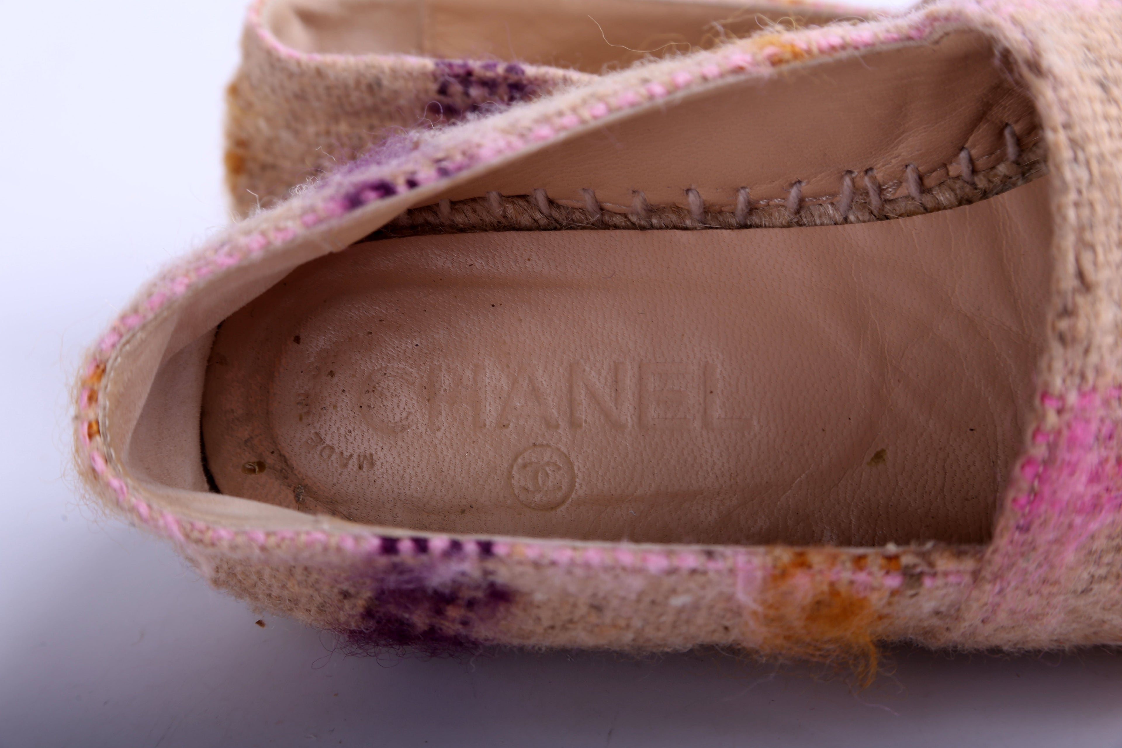 Tweed CC Espadrilles Size 36