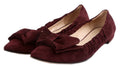 Prada Suede Bow Ballet Flats Size 40.5