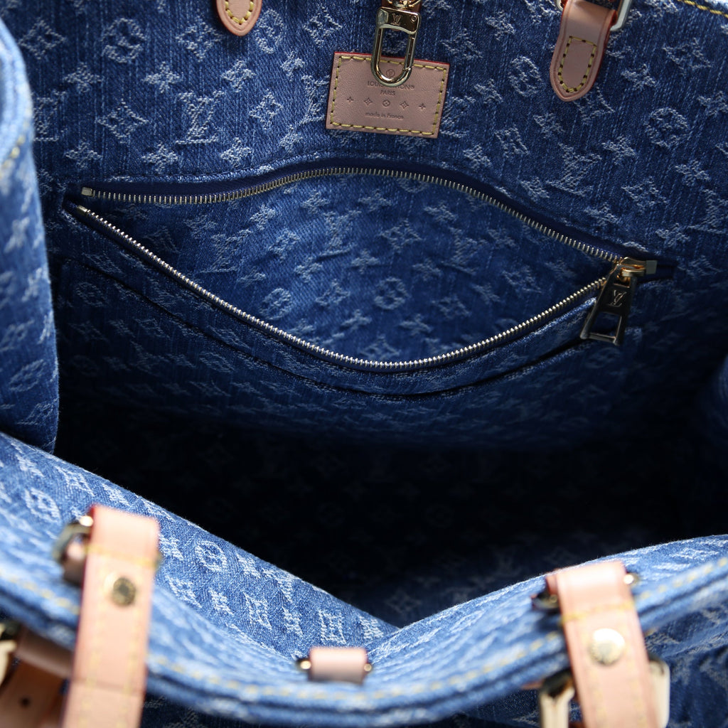 ONTEHGO MM Denim Monogram