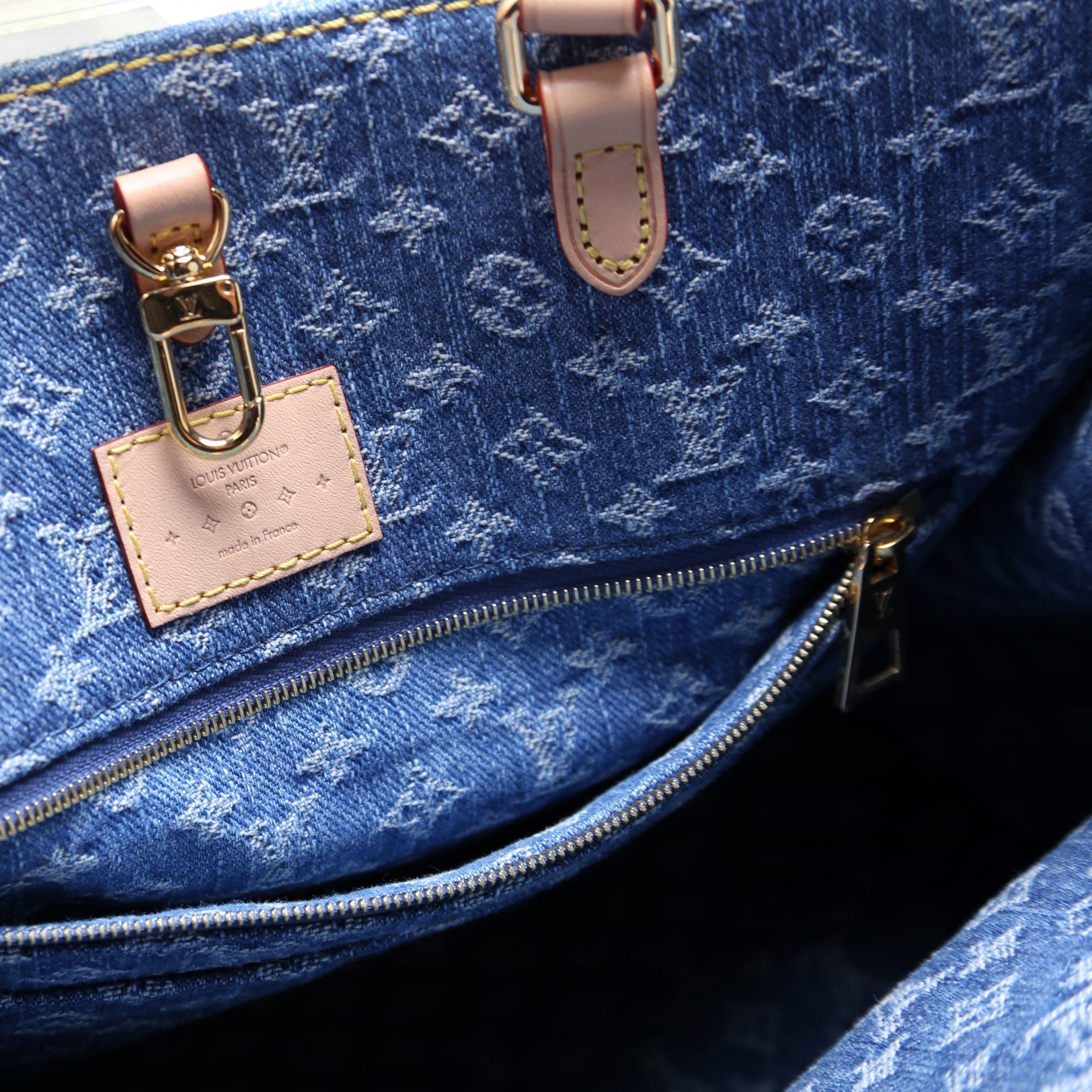 ONTEHGO MM Denim Monogram