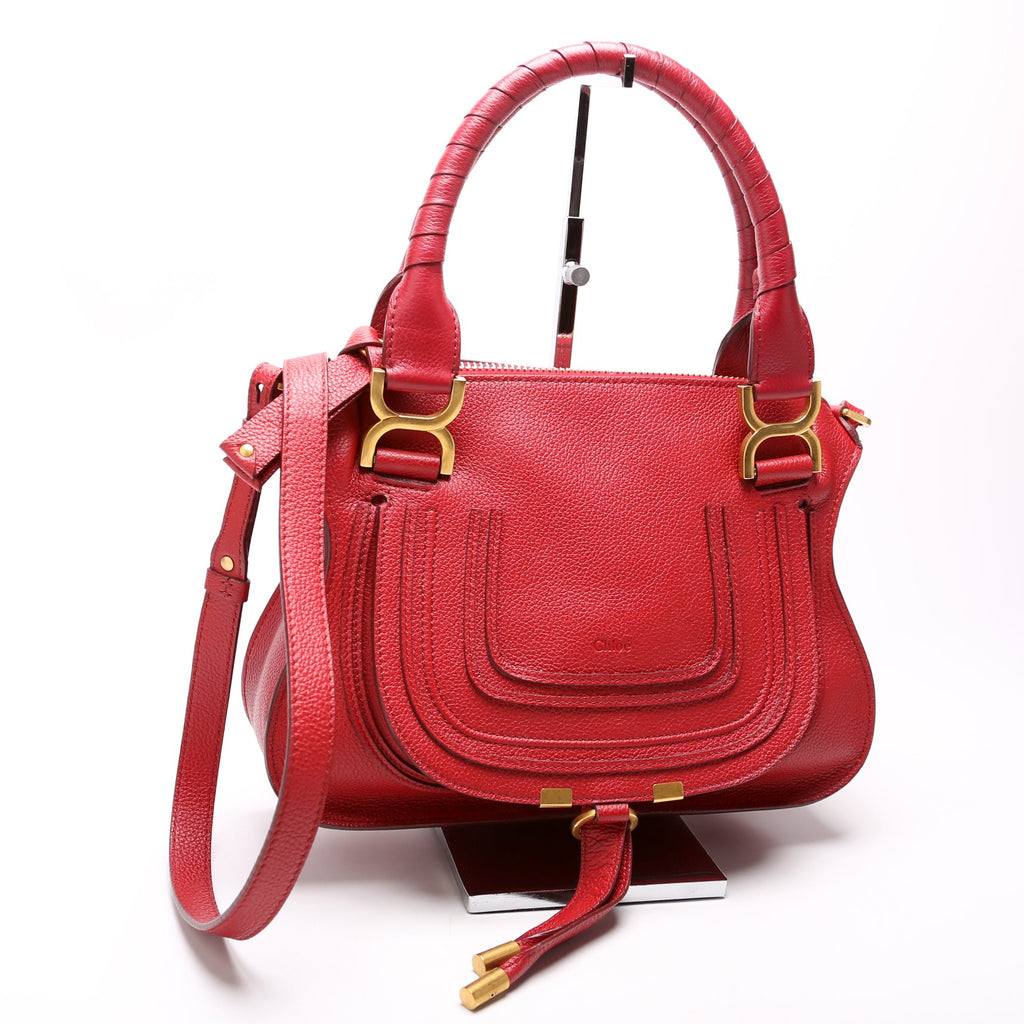 Marcie Small Double Carry Red