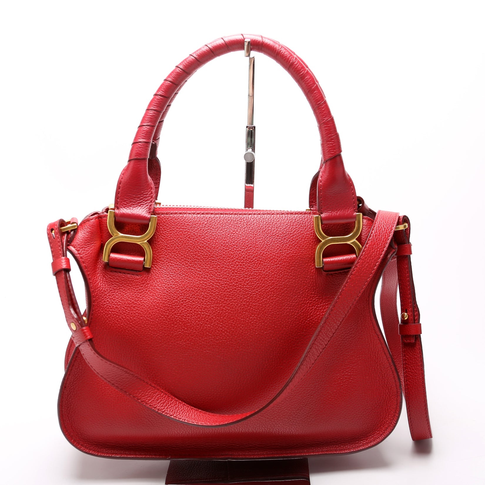 Marcie Small Double Carry Red
