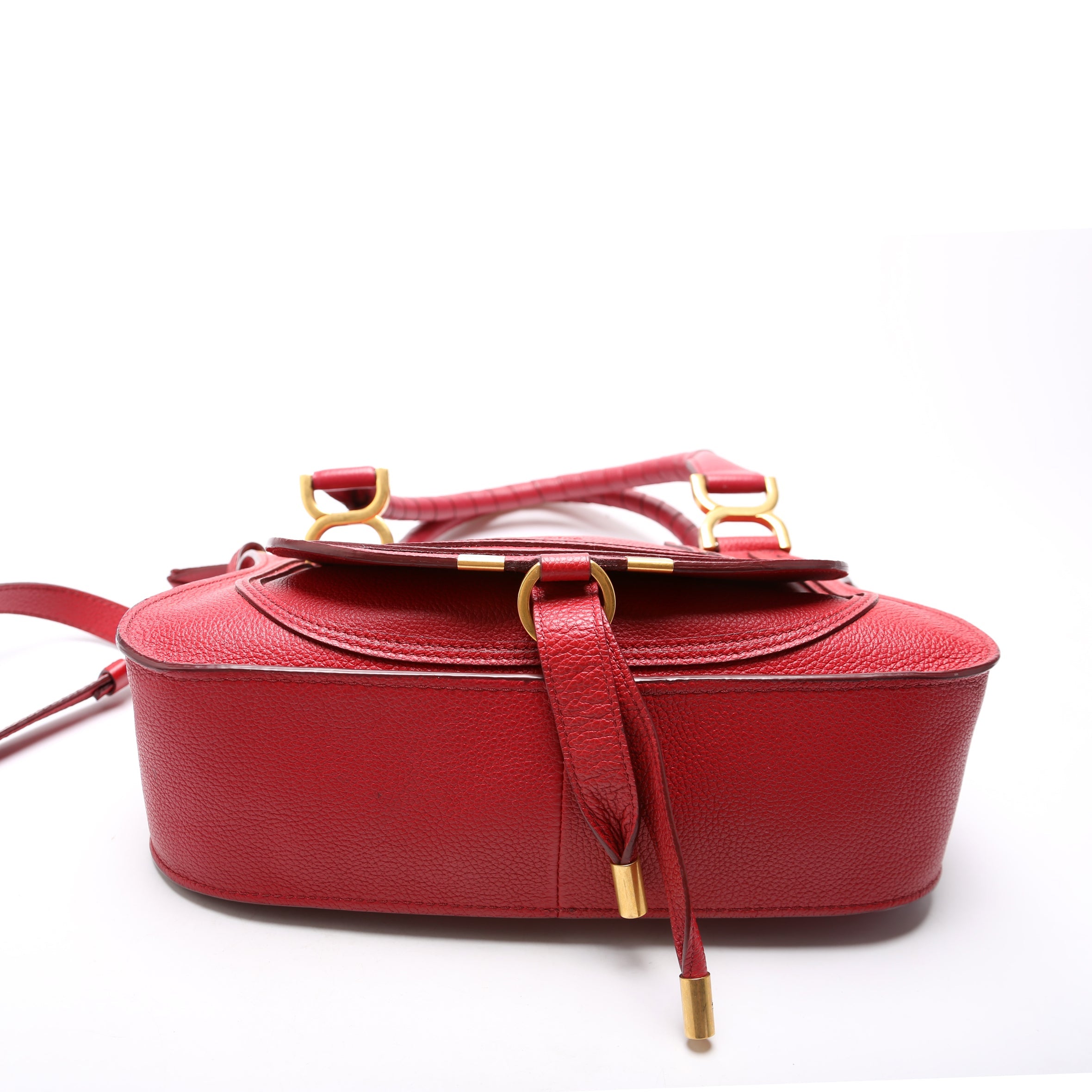 Marcie Small Double Carry Red