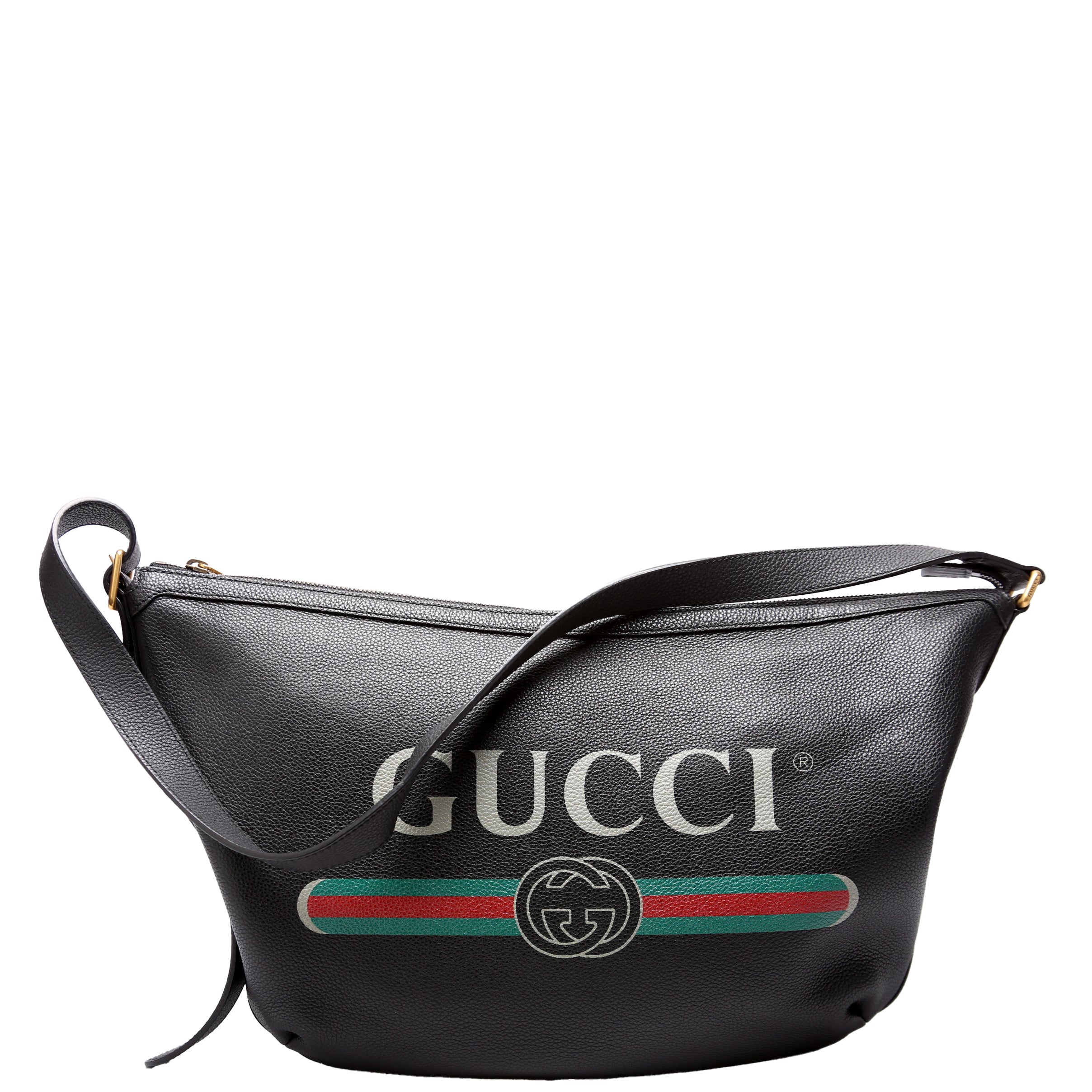 523588 Half Moon Bag Black