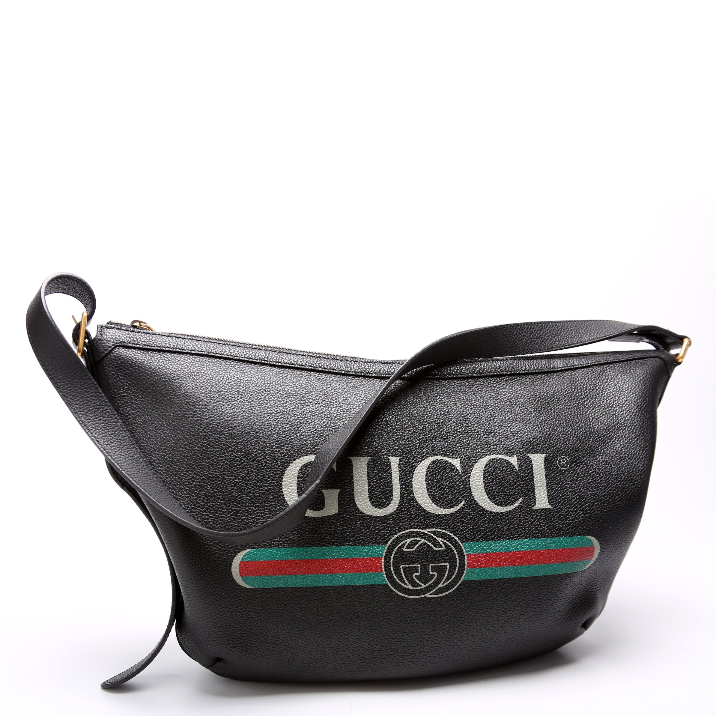 523588 Half Moon Bag Black
