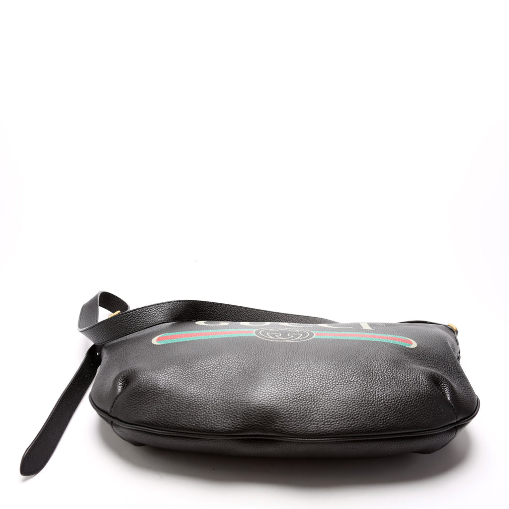 523588 Half Moon Bag Black